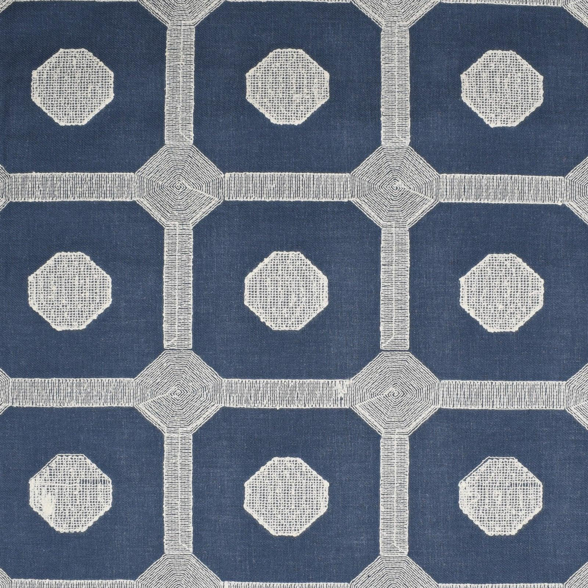 Rhodes S4013 Denim - Atlanta Fabrics