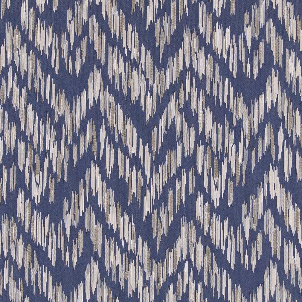 Rise And Fall D2453 Indigo - Atlanta Fabrics