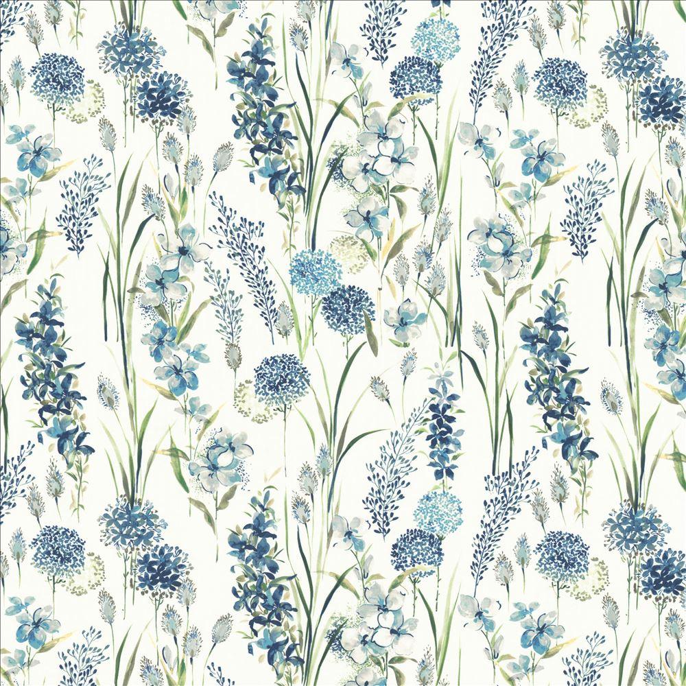 Spice Of Life - Blue - Atlanta Fabrics