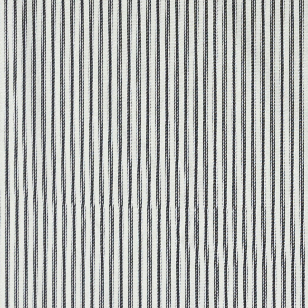 Mitchell Fabrics Ticking Stripe-Black Fabric | Atlanta Fabrics