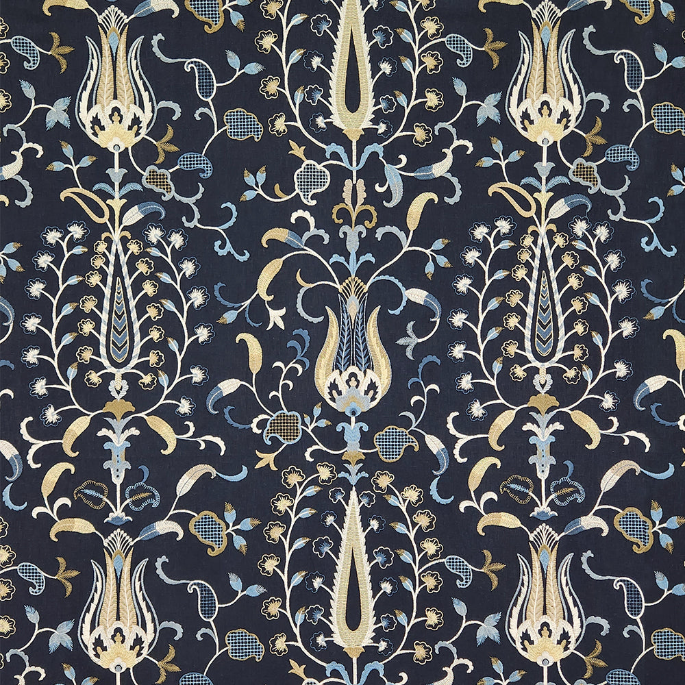 Carole Chance To Create Navy Fabric | Atlanta Fabrics
