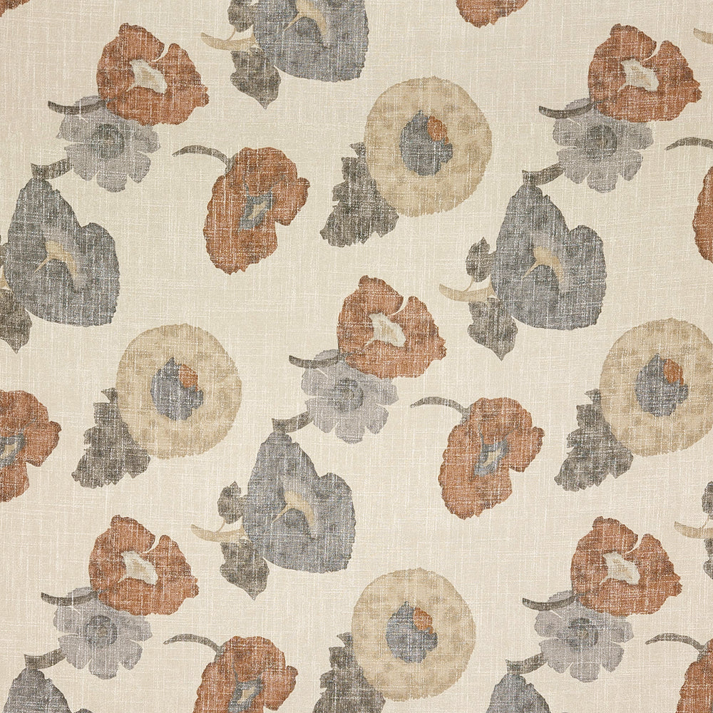 Carole First Inspired Cinnabar Fabric | Atlanta Fabrics