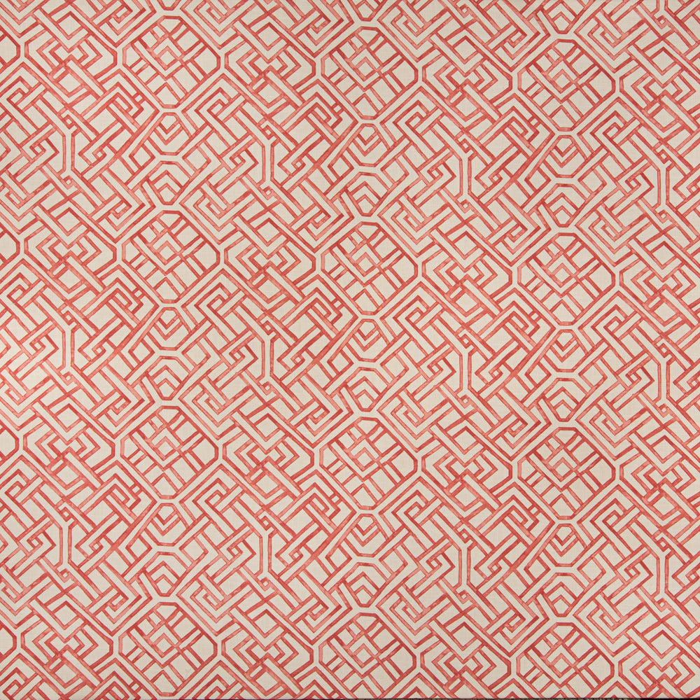 Carole Walk Away Rose Red Fabric | Atlanta Fabrics