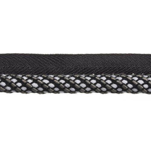 41241 Lip Cord 3/8" Black - Atlanta Fabrics