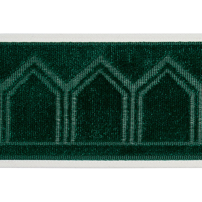 VIZIER VELVET TAPE EMERALD