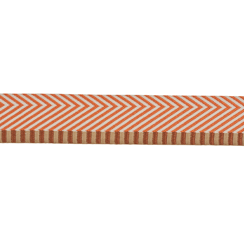 CHEVRON TWILL TAPE ORANGE