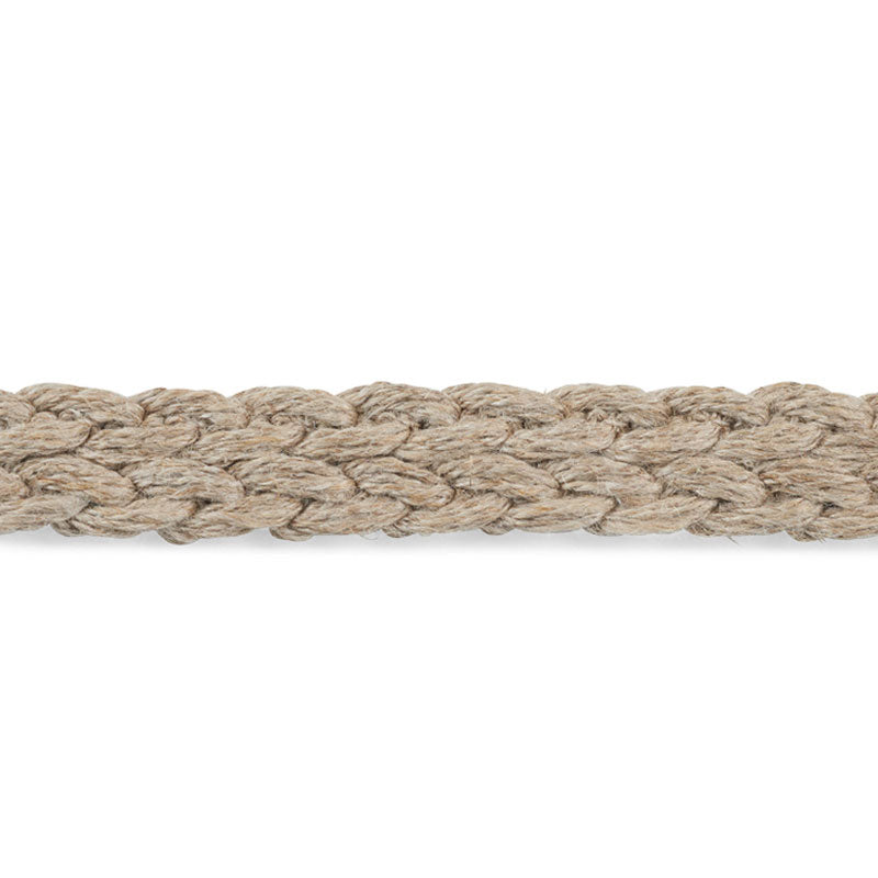 BRAIDED LINEN TAPE NARROW NATURAL