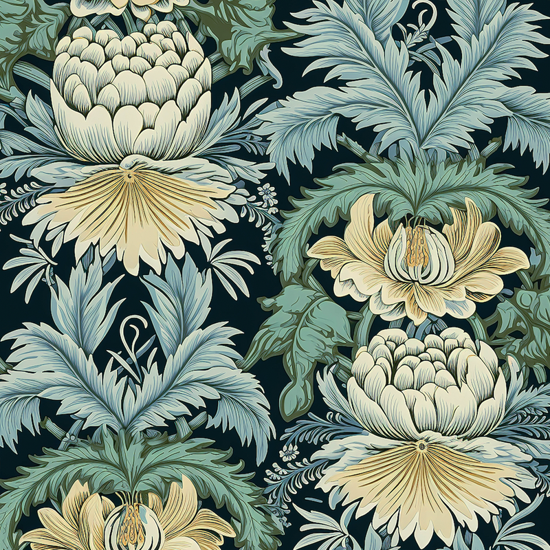 Savannah Sapphire Fabric