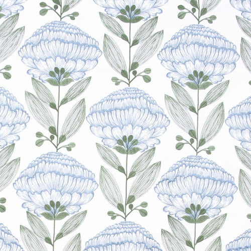 Allium Bloom Periwinkle - Atlanta Fabrics