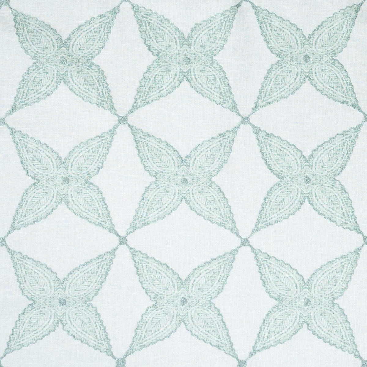 Aster Floral-Aqua - Atlanta Fabrics