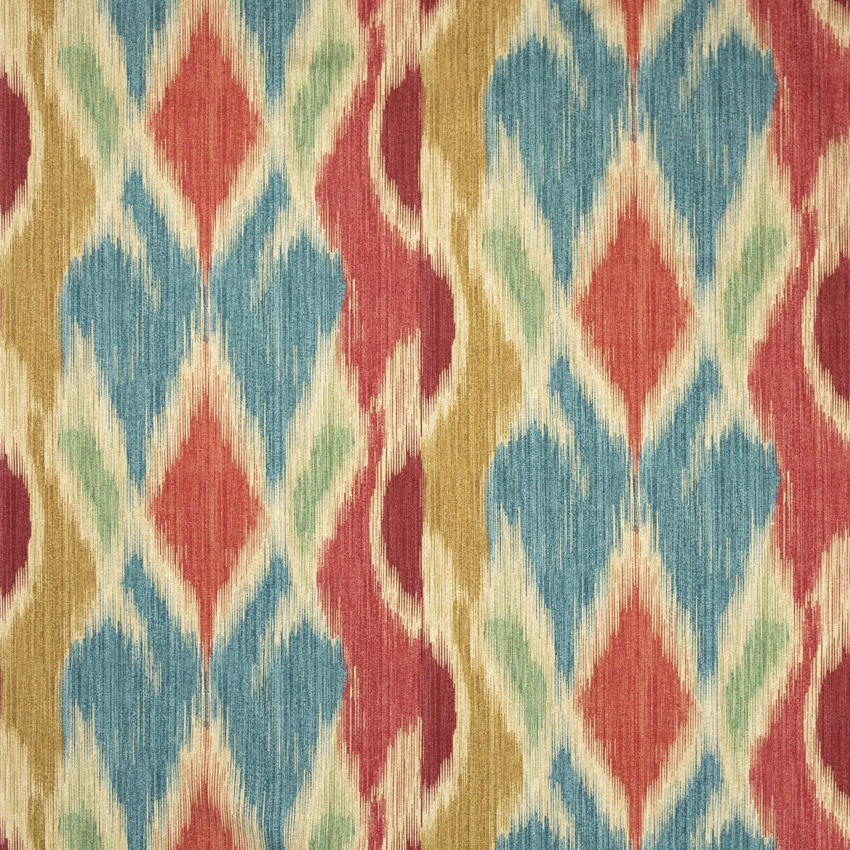 Boho Ikat-Teaberry - Atlanta Fabrics