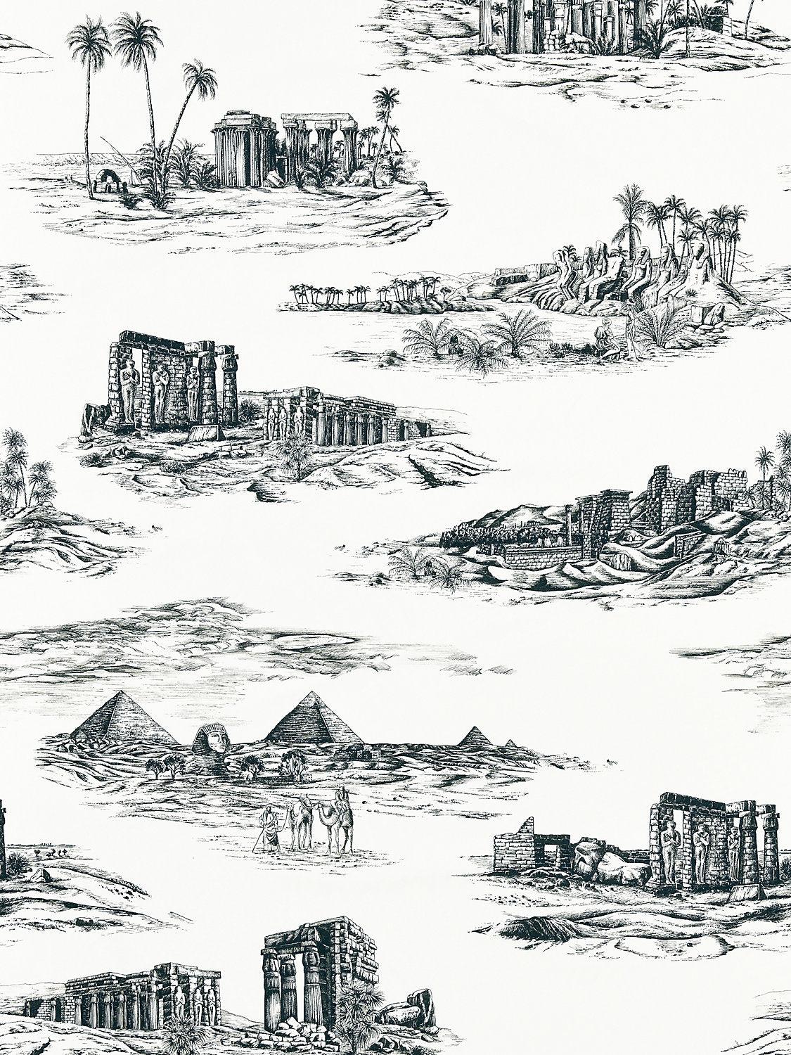 CAIRO TOILE INK - Atlanta Fabrics