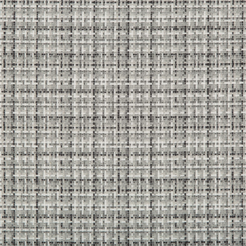Checkerton - Graphite - Atlanta Fabrics