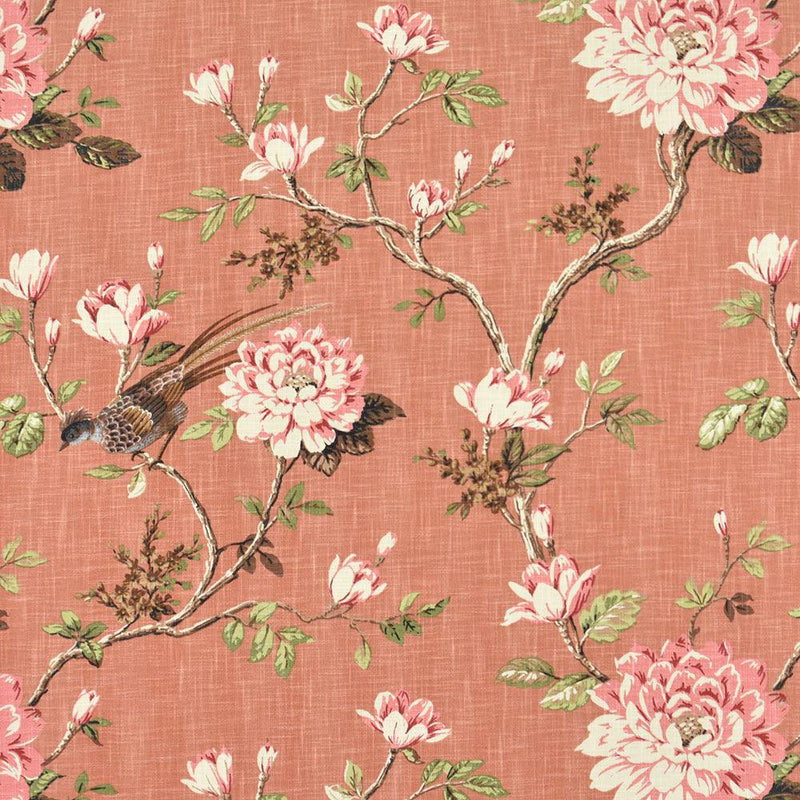 Garden Bird Clay - Atlanta Fabrics
