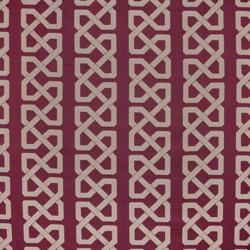 Grand Cable-Crimson - Atlanta Fabrics
