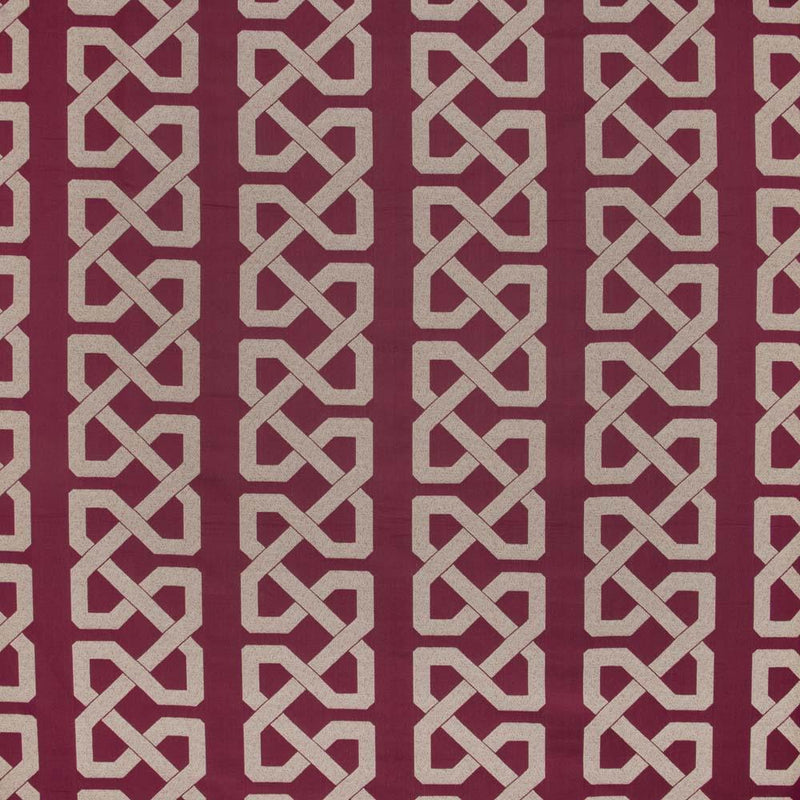 Grand Cable-Crimson - Atlanta Fabrics
