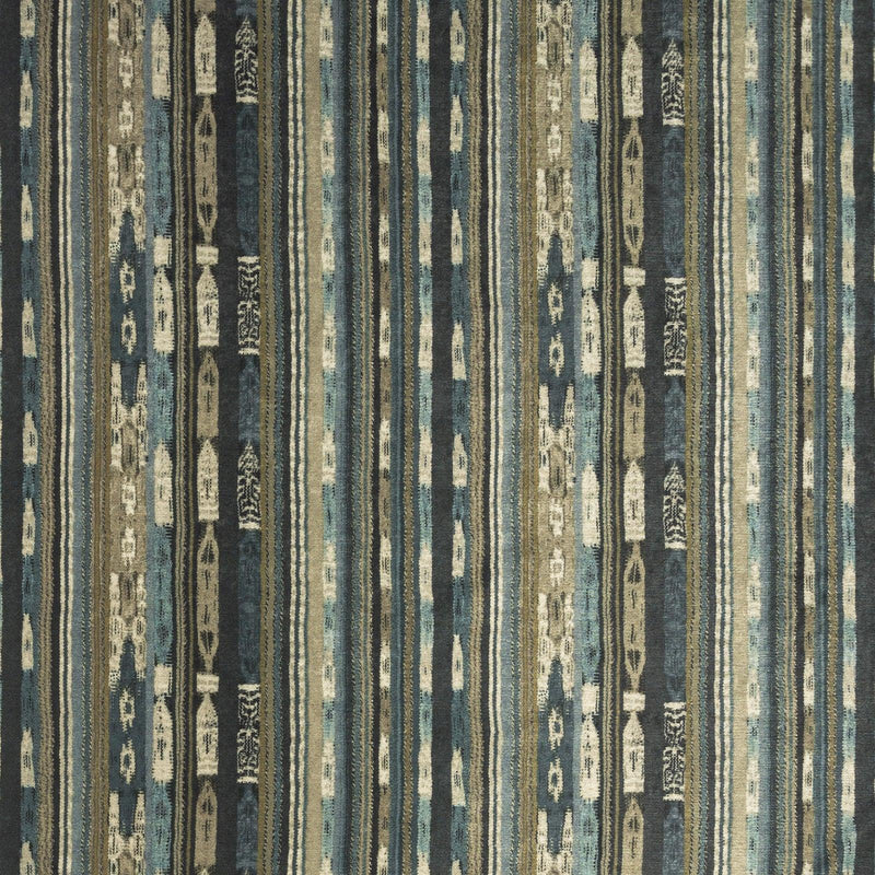 Jazzy Stripe-Indigo - Atlanta Fabrics