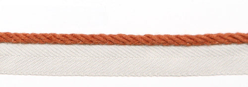 Le Lin 1/8" Micro Cord - Rust - Atlanta Fabrics