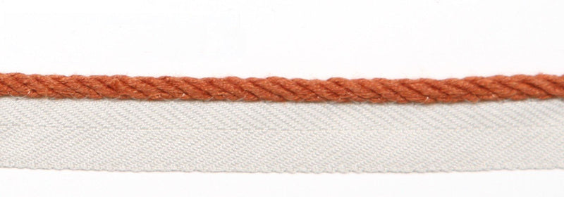 Le Lin 1/8" Micro Cord - Rust - Atlanta Fabrics