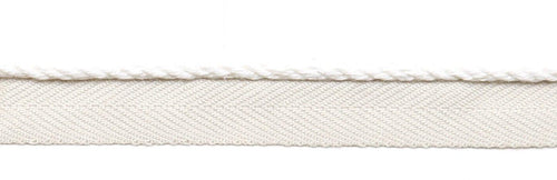 Le Lin 1/8" Micro Cord - White - Atlanta Fabrics