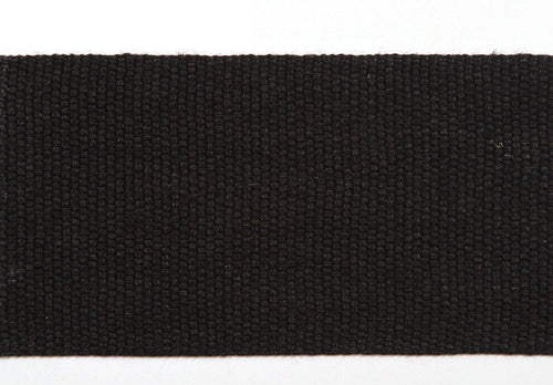 Le Lin 2" Tape - Black - Atlanta Fabrics