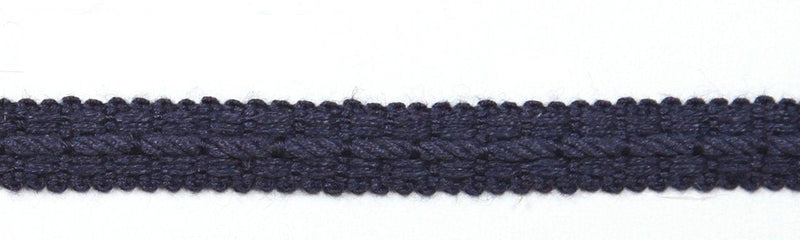 Le Lin Braid 1/2" - Navy - Atlanta Fabrics