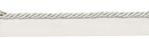 Le Lin Metallic Micro Cord - Ice - Atlanta Fabrics