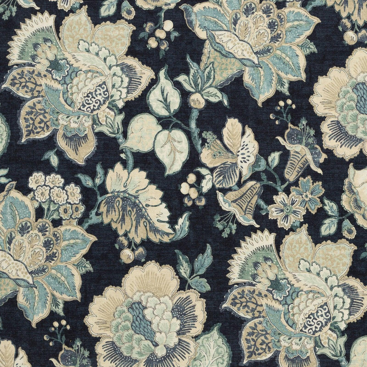 Lilliana-Indigo - Atlanta Fabrics