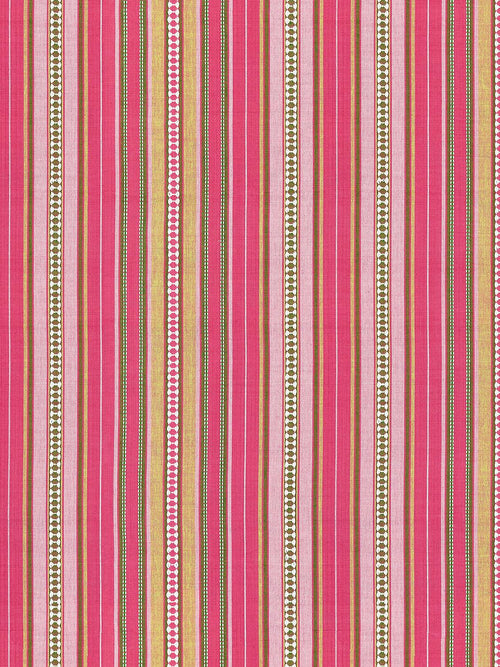 NILE STRIPE ROSE GARDEN - Atlanta Fabrics