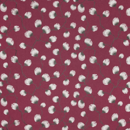 Petal Leaf-Raspberry - Atlanta Fabrics