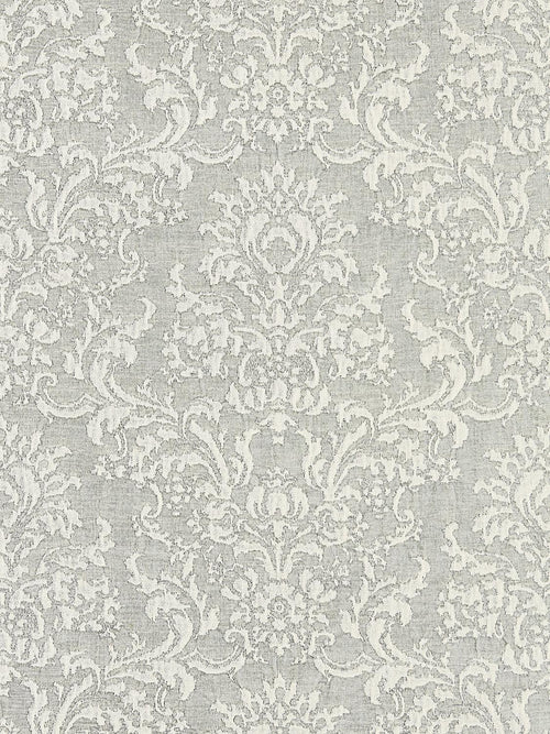 SAN LUCA DAMASK PEARL GREY - Atlanta Fabrics