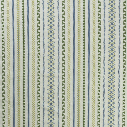 Soji Stripe-Kelly Blue - Atlanta Fabrics