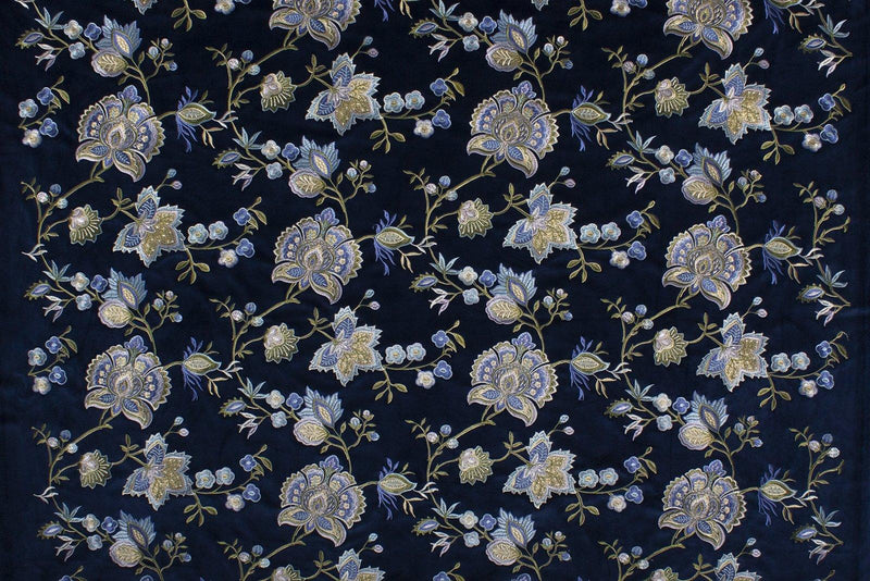 Vineland-Blue - Atlanta Fabrics